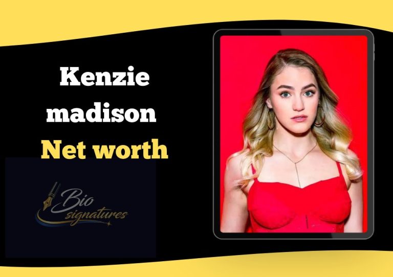 kenzie madison net worth